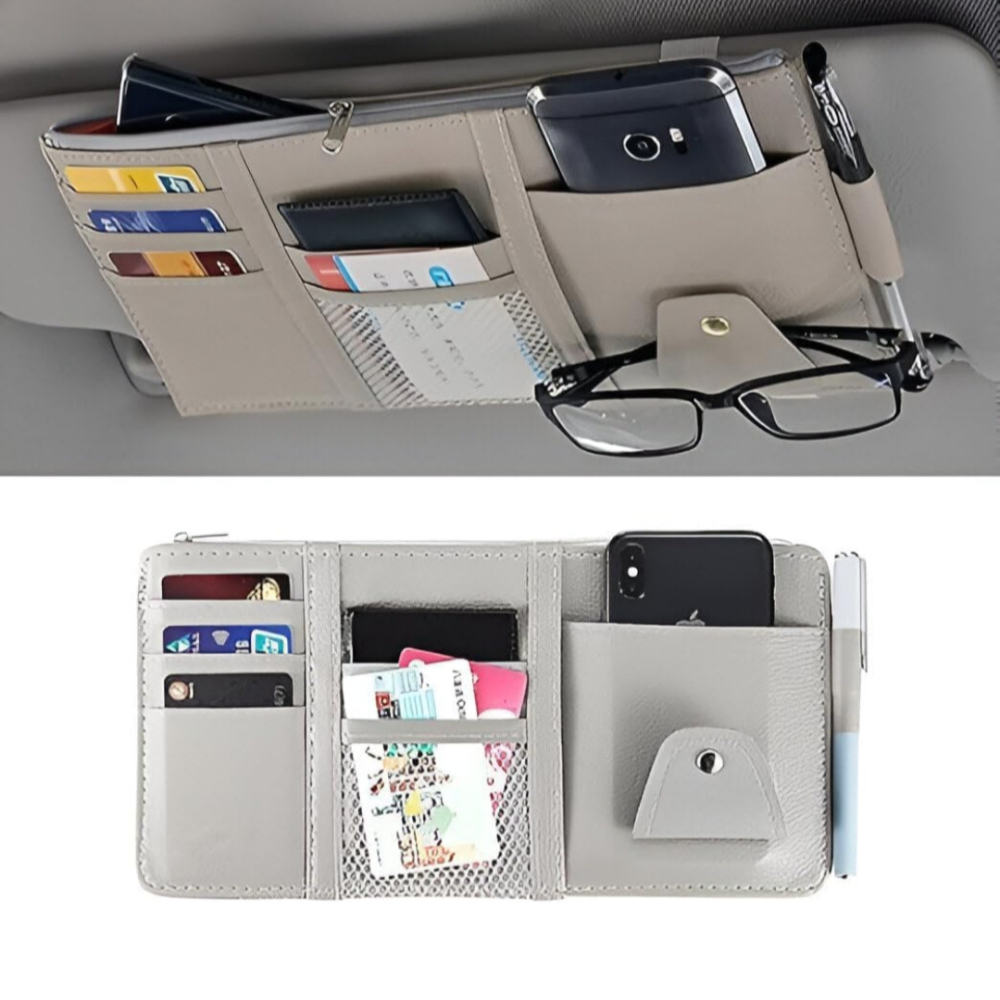 Car Sun Visor Organizer – Multi-Pocket Storage Holder