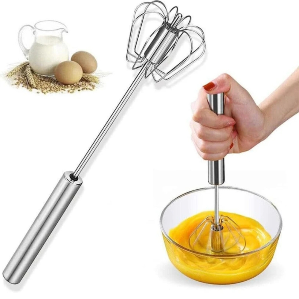 Stainless Steel Push Whisk