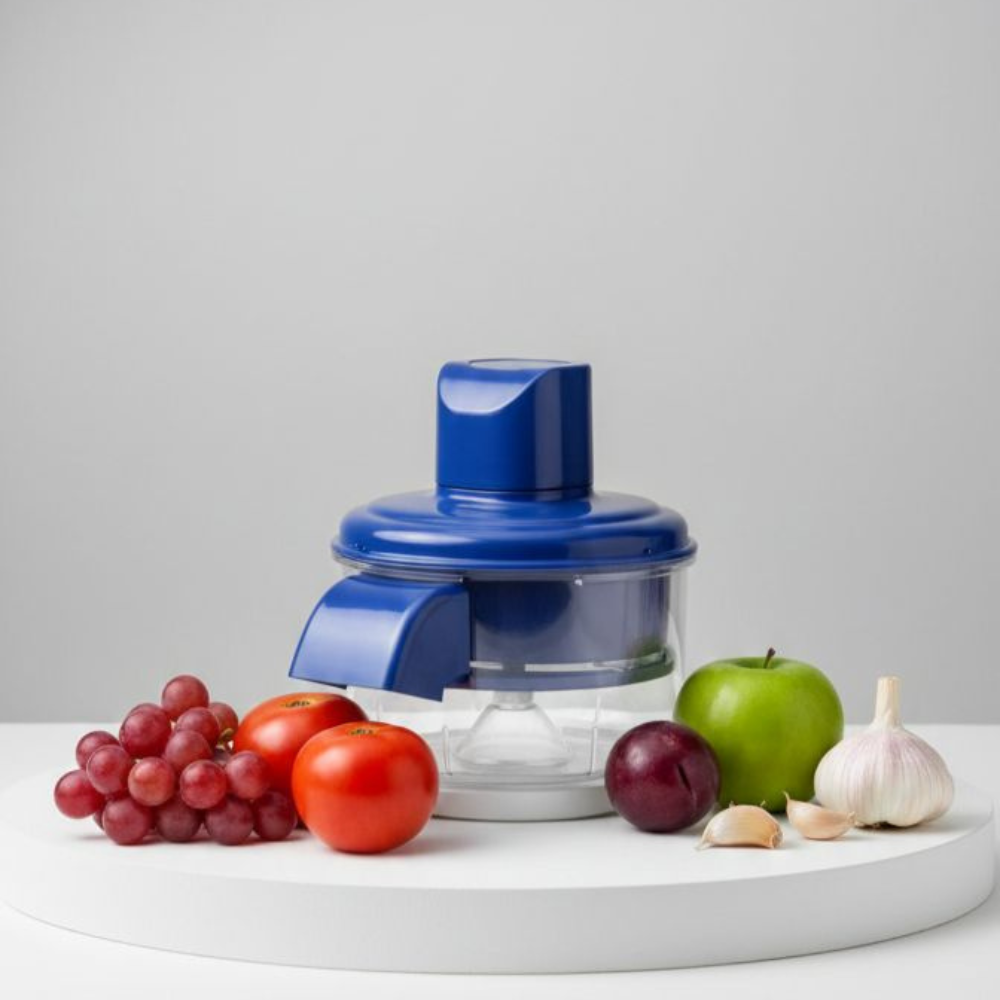 Multi-Purpose Manual Vegetable & Fruit Chopper – Quick & Easy Food Processor